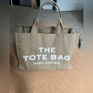 Marc Jacobs Khaki Canvas Tote